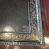 Large Victorian mahogany partners desk tooling