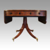 Regency rosewood sofa table front