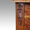Victorian Wellington chest carving