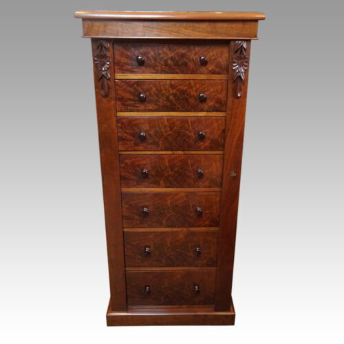 Victorian Wellington chest front