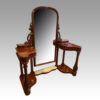 Victorian mahogany Queen dressing table angle