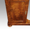 Victorian walnut inlaid Davenport door