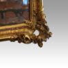19thc gilt rectangular mirror bottom corner detail