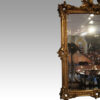 19thc gilt rectangular mirror side