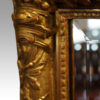 19thc. gilt arch top mirror bevel