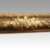 19thc. gilt arch top mirror carving
