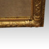 19thc. gilt arch top mirror corner