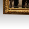 19thc. gilt arch top mirror corner frame