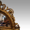 19thc. gilt arch top mirror gilding to arch