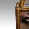 19thc. gilt arch top mirror shoulder