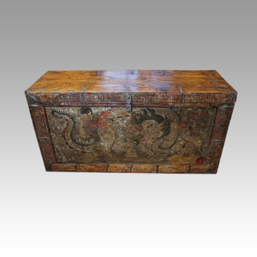 Antique Tibetan chest