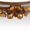 Antique gilt console table apron