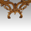 Antique gilt console table base