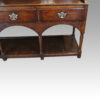 Antique oak dresser arch