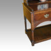 Antique oak dresser corner leg