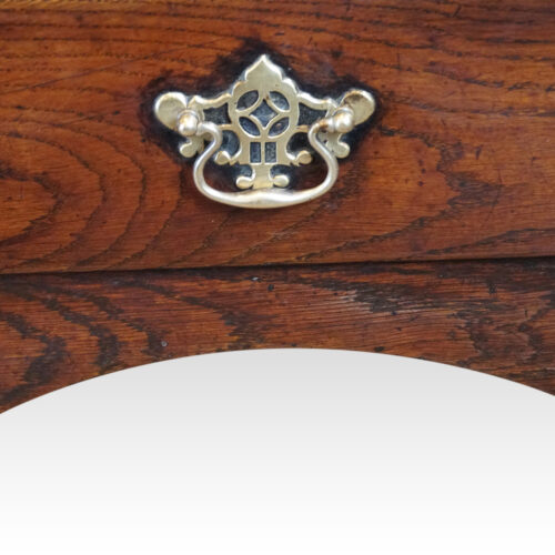 Antique oak dresser handle