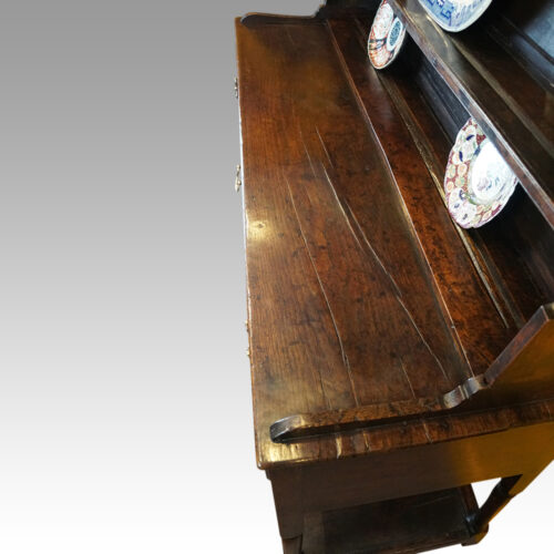 Antique oak dresser work surface