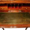 Edwardian inlaid mahogany cylinder desk leather writing surface