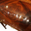 Edwardian inlaid mahogany cylinder desk roll