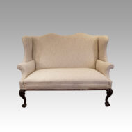 Edwardian mahogany sofa