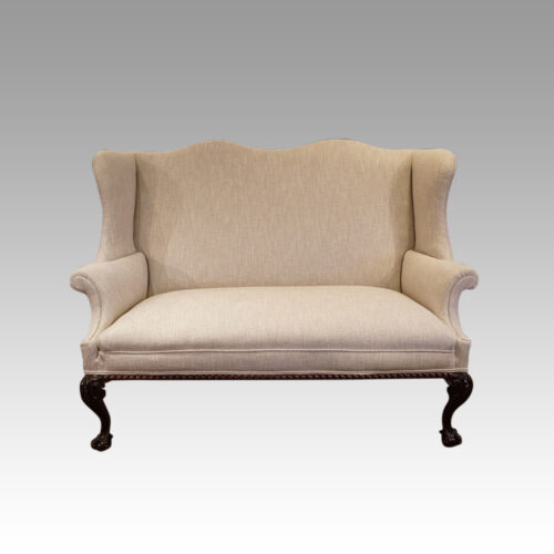 Edwardian mahogany sofa