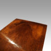 George I walnut chest top end