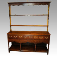 Georgian oak pot board dresser