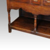 Georgian oak dresser corner leg