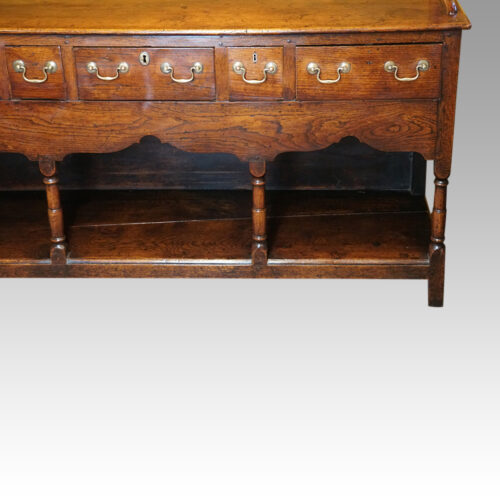 Georgian oak dresser drawers