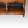 Georgian oak dresser front leg