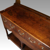 Georgian oak pot board dresser working surface