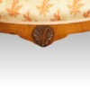 Pair of walnut side chairs manner of Daniel Marot carving