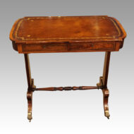 Regency rosewood writing table