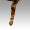 Regency rosewood writing table leg