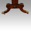 Regency rosewood writing table legs