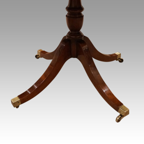 Regency style drum table base