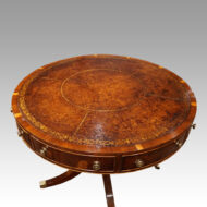 Regency style drum table top