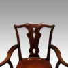 Set of 8 mahogany Georgian style chairs back