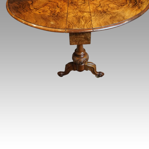 Victorian walnut Sutherland coffee table end