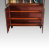 William IV mahogany library bookcase base