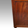 William IV mahogany library bookcase beading