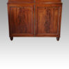 William IV mahogany library bookcase doors