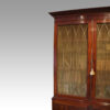 William IV mahogany library bookcase top
