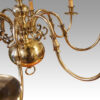 Dutch brass chandelier ball