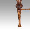 Victorian walnut work table leg