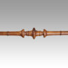 Victorian walnut work table stretcher