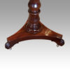 19thc. mahogany drum table base