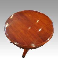 19thc. mahogany drum table top