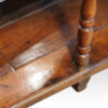 Antique banded oak pot board dresser base base