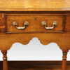 Antique oak pot board dresser base centre drawer